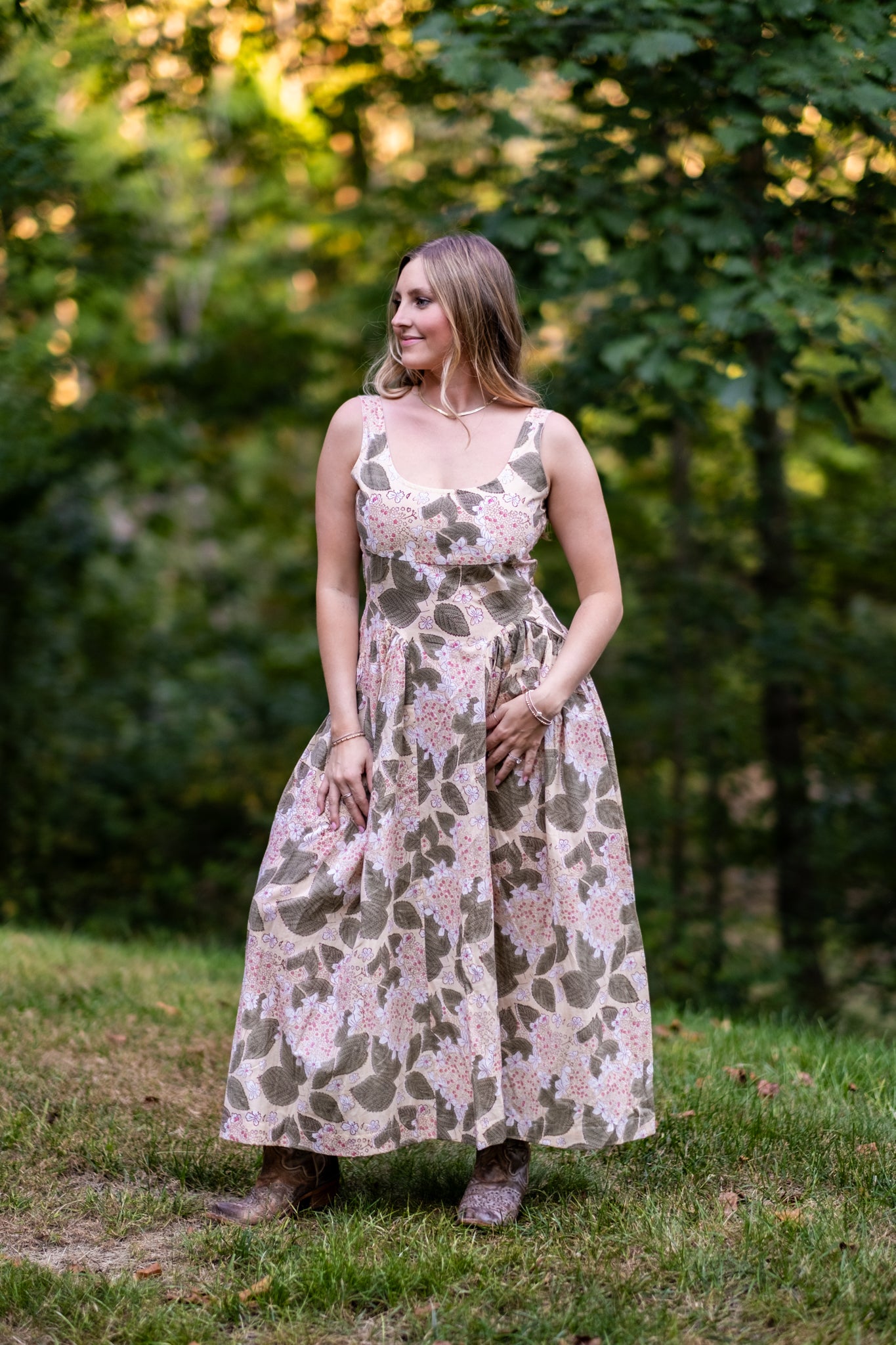 100% Cotton Andrea Dress | Organic Cotton Dress