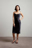 100% Silk Midnight Slip Dress