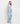 100% Cotton 90's Vintage Super High Rise Flare Ripped Jean