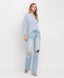 100% Cotton 90's Vintage Super High Rise Flare Ripped Jeans
