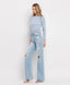 100% Cotton 90's Vintage Super High Rise Flare Ripped Jeans