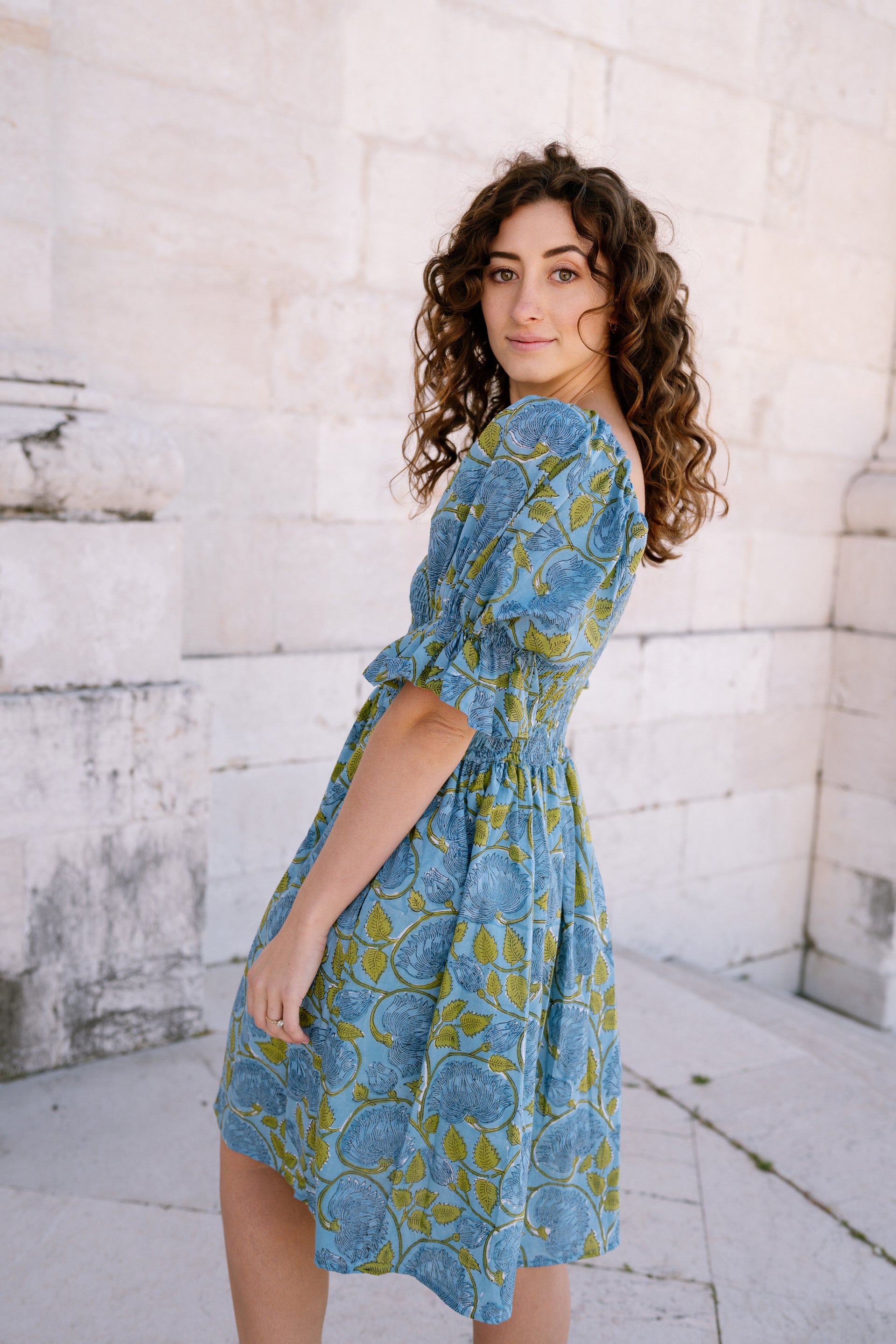 cocktail dress cotton 100% Cotton Seraphina Dress | Organic Cotton Dress