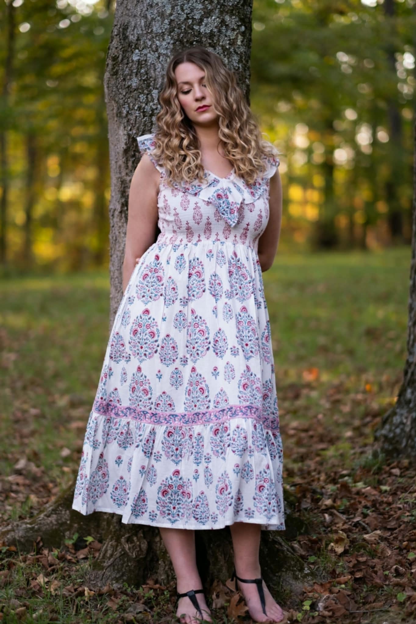100 cotton dress 100% Cotton Angelica Dress | Organic Cotton Dress