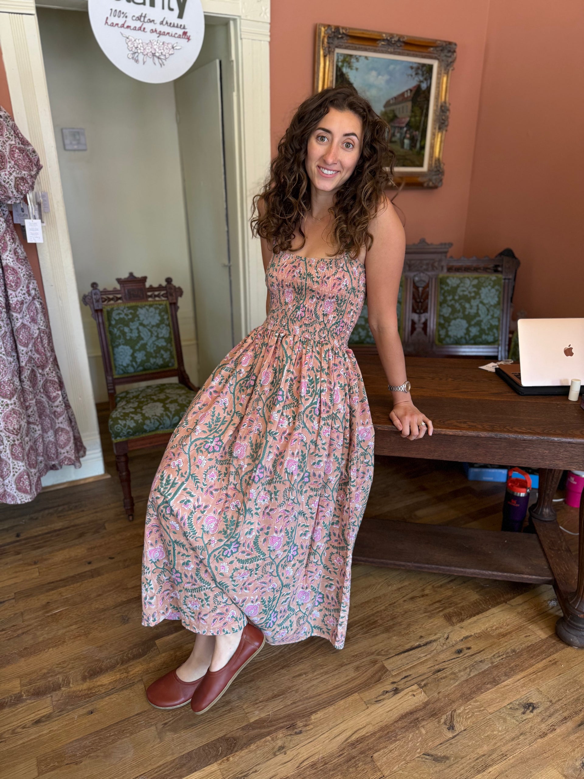 100% Cotton Seraphina Dress | Organic Cotton Dress