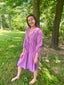 Organic Cotton Clara Dress (Lilac)