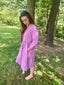 Organic Cotton Clara Dress (Lilac)