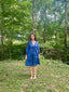 Organic Cotton Clara Dress (Indigo)