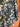 Clarity May blouse, 100% cotton in off-white with green leaves and blue hydrangeas (photo 3 of 4)