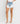 Wear Clarity 100% Cotton Super High Rise Distressed Mom Shorts