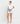 Wear Clarity Non-Toxic 100% Cotton Super High Rise Distressed Mom Shorts Light Blue Wash White Fray