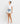 Wear Clarity Non-Toxic 100% Cotton Super High Rise Distressed Mom Shorts Light Blue Wash White Fray