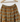 Clarity Mary Oliver skirt, 100% cotton mustard ochre with teal and cream block print, detail view